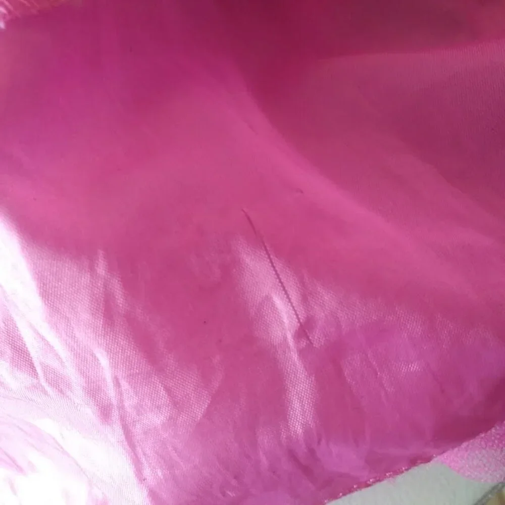 Little Monster girls size XS (0-2) pink, yellow, green blue dress costume